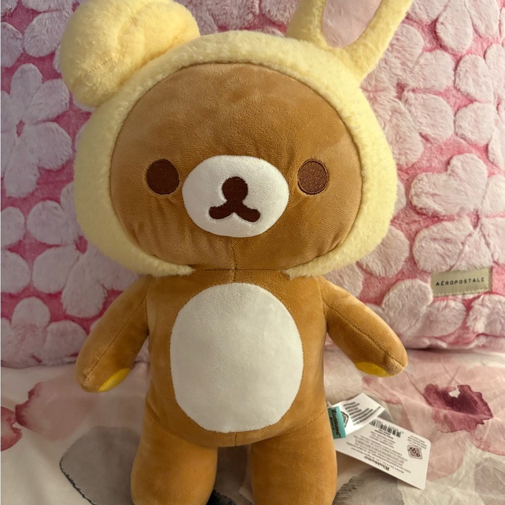 Brown rilakkuma bunny plush